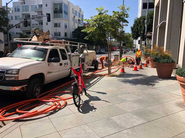 Santa Monica Cable Install