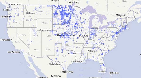 NTIA Broadband Map 