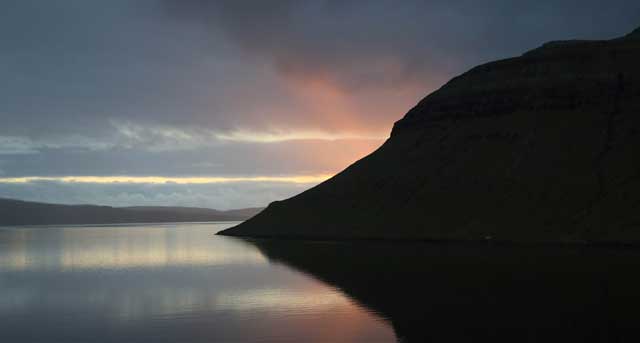 Faroe Is Sunset